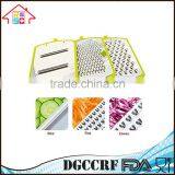 NBRSC Multi-Functional 3 in 1 Ergonomic Vegetable Grater and Container Cheese Slicer With Interchangeable Stainless Steel Blades thumbnail-6