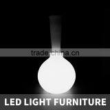 Indoor and Outdoor Plastic LED Glowing Decorative Flower Vase Light thumbnail-6