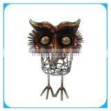 Metal Owl Basket for Home Decor thumbnail-1