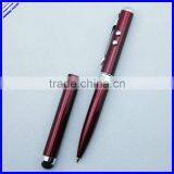 Multi Functional Metal 4 in 1 Laser Pointer Pen Stylus thumbnail-1