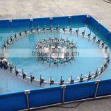 LED Music Dancing Stainless Steel Round-shaped Water Fountain thumbnail-5