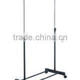 Extendable Single Clothes Rack, High Quality Clothes Hanger Rack With Wheels thumbnail-4