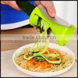 China Supplier Funnel Rotary Model Spiral Slicer Vegetable Shred Device Cutter Carrot Piece Grater Manufacturer Price on tv thumbnail-4