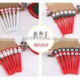 Cheap Lovely Christmas Gift Craft Pen Santa Claus Ballpoint Pen For Christmas Decoration thumbnail-3
