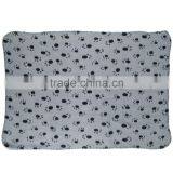 Warm Pet Puppy Dog Cat Small Medium Large Paw Print Pet Cat Dog Fleece Soft Blanket Bed Mat Cover thumbnail-5