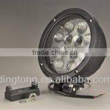 7 INCH 60W LED DRIVING WORK LIGHTS SPOT OFFROAD TRUCK 12V REPLACE HID thumbnail-2