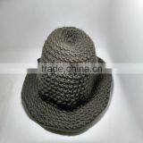 Korean Big Bow Winter Knitting Wool Hat Outdoor Leisure Hat thumbnail-4