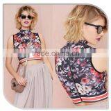 AZTEC FRINGE FLORAL PRINT WOMEN TOPS AND BLOUSES thumbnail-1