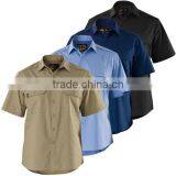 100% Cotton Workwear Ripstop Shirts Long Sleeve AeroCool Work Shirts thumbnail-6