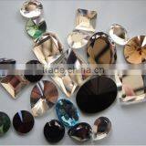 2015 Wholesale Flat Back Loose Stone, Glass Flat Abck Sew-on Stone thumbnail-2