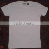 Men's T-Shirt - White and Black - 200 GSM thumbnail-1