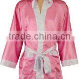Women Pink Boxing Gown/Boxing Robe thumbnail-1