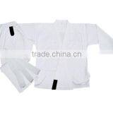 Students Medium Weight White Karate Uniforms 8oz Pay Pal thumbnail-1