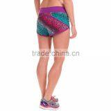 MGOO High Quality Latest Design Women Running Gyming Shorts Sublimation Printing Quick Dry Sport Pants thumbnail-3