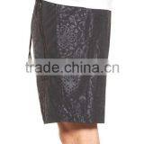 MGOO High Quality Floral Printed Mens Gym Shorts 100% Polyester Dry Fit Sport Pants With Mesh Lining thumbnail-3