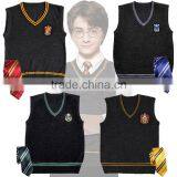 Harry Potter Sweater Cosplay Wool V-Neck Vest Uniform Fancy Dress Xmas Gift thumbnail-2