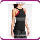 Women Teen Raceback Muscle Free Cotton Crohet Fitness Tank Top thumbnail-2