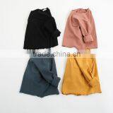 1-6 Years Wholesale 2017 New Full Sleeve Cotton Autumn Solid Kids Boys Shirts (pick Size Color) thumbnail-5