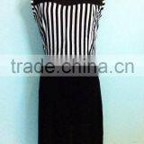 Cheapsale China Supplier Summer Women Chiffon Matching Fashion Casual Dresses thumbnail-1