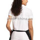 Port Authority Easy Care Reversible Waist Apron With Stain Release - 65% Polyester 35% Cotton, 3 Pockets on Both Sides thumbnail-2