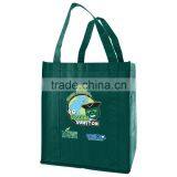 Grocery Tote Bag - Features Wide Gussets, Black Bottom Insert for More Support and Comes With Your Logo. thumbnail-4