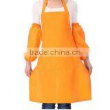 Popular Top Quality Logo Printed Kitchen Cooking Leather Apron thumbnail-2