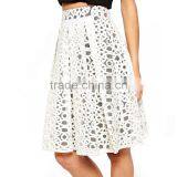 Fashion Casual Organza Embroidery Sheds Skirts thumbnail-2