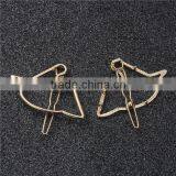 Unicorn Gold Plated Girls Hairpin thumbnail-1