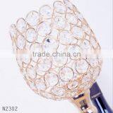Hot Sale Crystal Candle Holders Wedding Table Decorations thumbnail-3