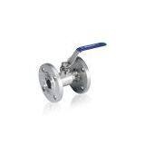 Stainless Steel Sanitary Flange Ball Valve thumbnail-1