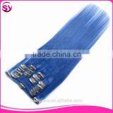 Unprocessed Body Wave Brazilian Human Hair Weaving Clip In Hair Extension