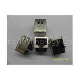 Integrated 10/100base Tab Down Jack RJ45 Single Port for Fiber Optic Transceivers Applications thumbnail-1