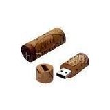 Wine Cork Shaped Wooden Thumb Drive USB Password Protect