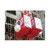 Painted or Hot Dipped Zinc Passenger Hoist SC100 / 100 With Cage Size 3 * 1.3 * 2.7m