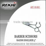 Pakistan Barber Scissors Razor Edge,SIZE 5.5'',Peluqueria Tijeras Razor Edge thumbnail-2