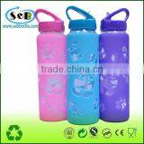 Drinking Tea Glass Water Bottle thumbnail-1