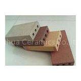 Rough Face Clay Baking Brick For Walkway Dark Brown Customized