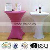 Lycra Pub Table Cover Four Way Stretch High Bistro Tablecloth Bar Table Cover
