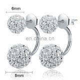 Wholesale Diamond Earring Famous Design Cheap Rhinestone Earrings Daily Wear Drop EarringsJE4037 thumbnail-1