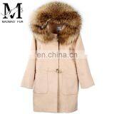 Newest Design China Factory Wholesale Women Winter Coat High Quality Japan Wool Coat thumbnail-6