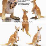 Bulk 3 Kinds Mixed Vivid Animal Model Plastic Kangaroo Toy thumbnail-4