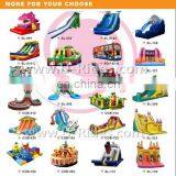Colorful Inflatable Bounce Jump Castle Inflatable Bounce Castle Inflatable Jumper With Slide for Kids thumbnail-4