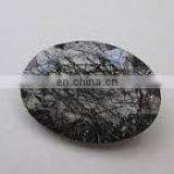 Black Routile Quartz Gemstone/Wholesale Natural Gemstone/ Hot Gemstone/Astrology Gemstone thumbnail-1