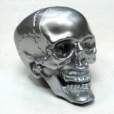 Cheap 4'' Resin Skull for Halloween Party Plastic Skull Head thumbnail-2