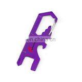 8 in 1 Stainless Steel Pocket Multi Function Tool With Screwdriver,bottle Opener,ruller,wrench, thumbnail-2