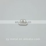 New design nickel plated mini metal D ring for bags