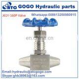 Stainless Steel 304 J61Y-320P DN6 DN10 DN15 DN20 High Temperature and Pressure Instrument Stop Valve J61y-160p J61Y-250P thumbnail-4