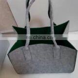 Wholesale High Quality Felt Tote Bag With Customized Label Logo thumbnail-1