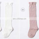 New Spring and Autumn Baby High Lace Stockings, Girls' Solid Color Combed Cotton Loose Mouth Children thumbnail-5