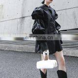 Fashion Puff Sleeve Shirts Women Blouse Buttons Casual Loose Solid Party Tops Long Sleeve Work Blusas Femininas Plus Size thumbnail-2